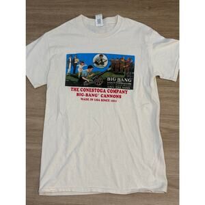 Gildan The Conestoga Company Big Bang Cannons Graphic T-Shirt size S